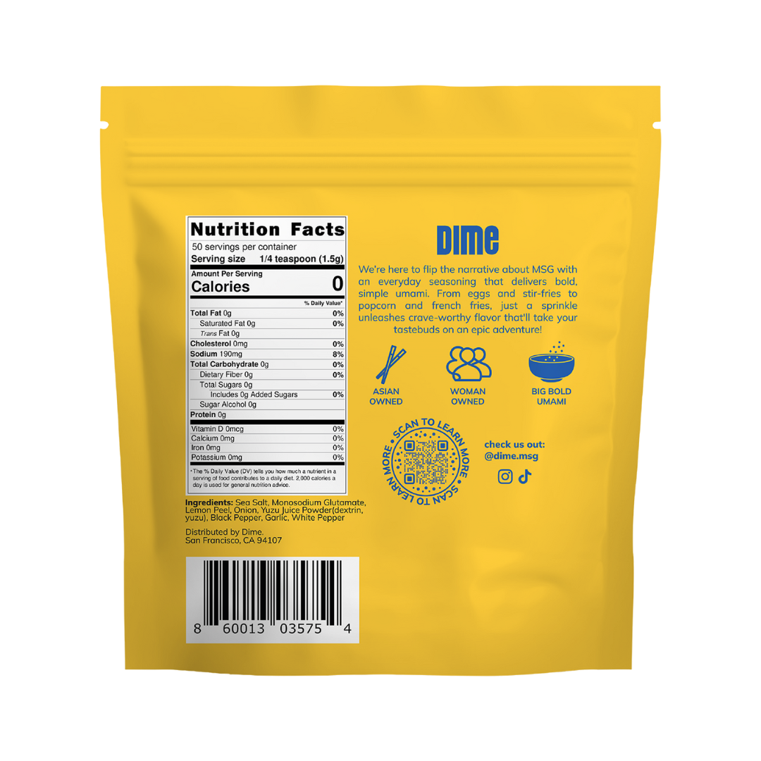 Yuzu Lemon Pepper MSG Seasoning