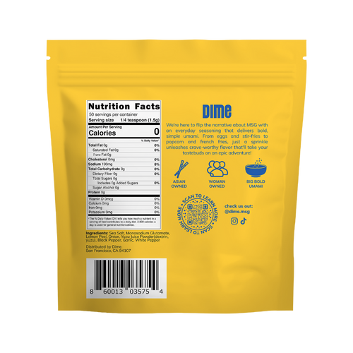 Yuzu Lemon Pepper MSG Seasoning