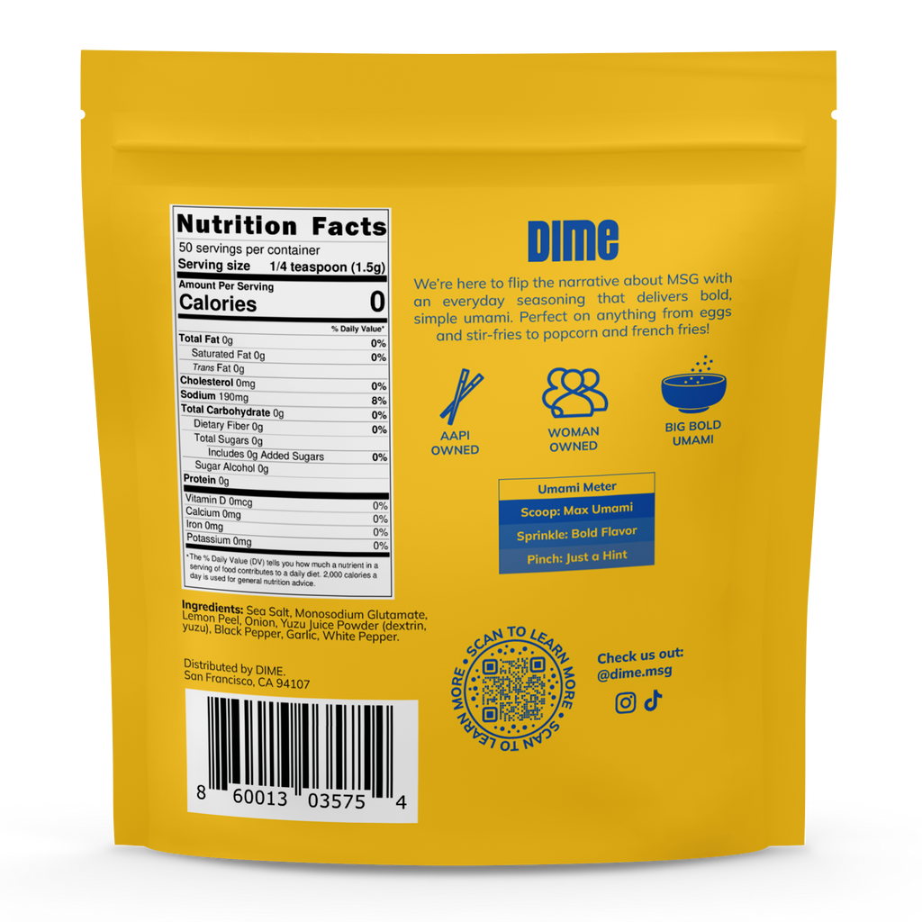 Yuzu Lemon Pepper MSG Seasoning